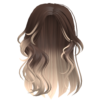 Natural Messy Layered Anime Hair Brown to Blonde's Code & Price - RblxTrade