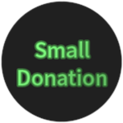 Small donation - Roblox