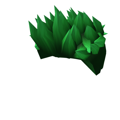 Roblox Item Spiky Green Dyed Undercut 