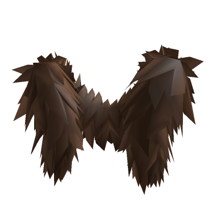Roblox Item Fluffy Feather Boa Brown 3.0