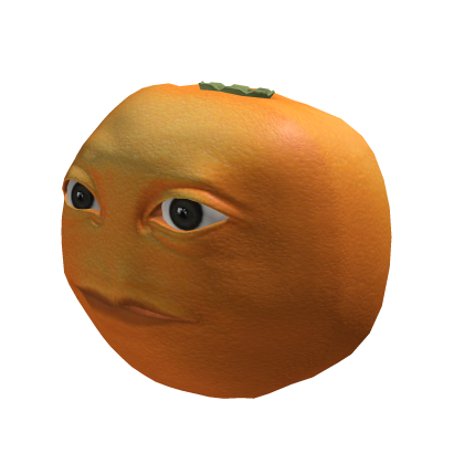 Orange With A Face - Roblox