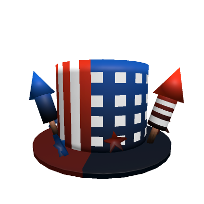 Star Spangled Top Hat | Roblox Item - Rolimon's