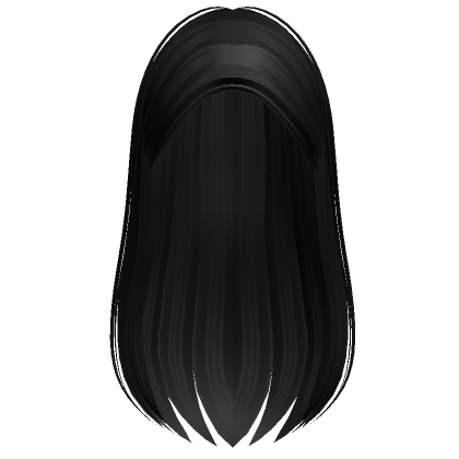 Hair Black  Roblox Item - Rolimon's