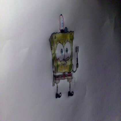 Spongebob Squarepants In His Krusty Krab Uniform Roblox - spongebob sad roblox id