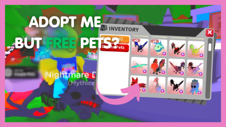 (NEW PETS) Adopt Me! Custom Pets Legendary