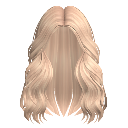 Long Wavy Headband Hair in Blonde - Roblox
