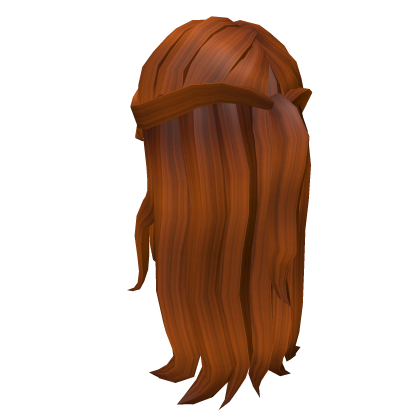Charming Half Up Hair Ginger | Roblox Item - Rolimon's