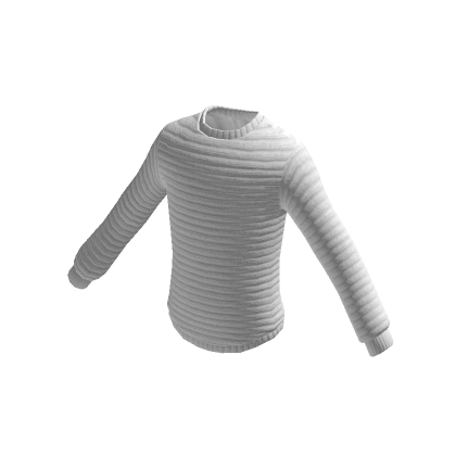 Roblox Item White Knit Sweater