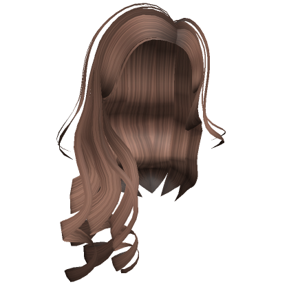 Brown Elegant Curly Hair - Roblox