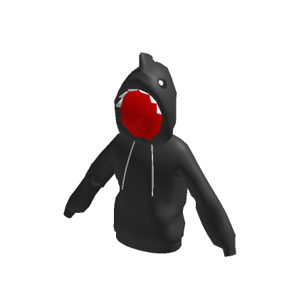 Shark Hoodie Grey - Roblox