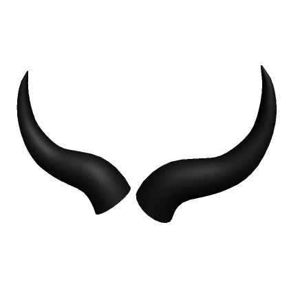 Black Curved Horns's Code & Price - RblxTrade