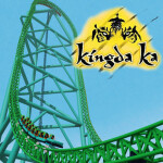 Kingda Ka Roller Coaster Six flags Theme Park 