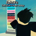 epicU's difficulty chart obby