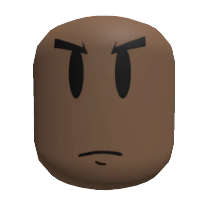 Dark Serious Face | Roblox Item - Rolimon's