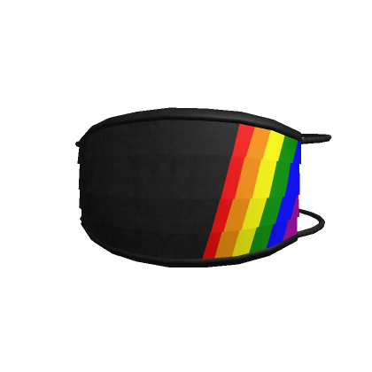 Roblox Item Pride Face Mask: Rainbow