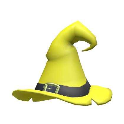 yellow witch hat | Roblox Item - Rolimon's