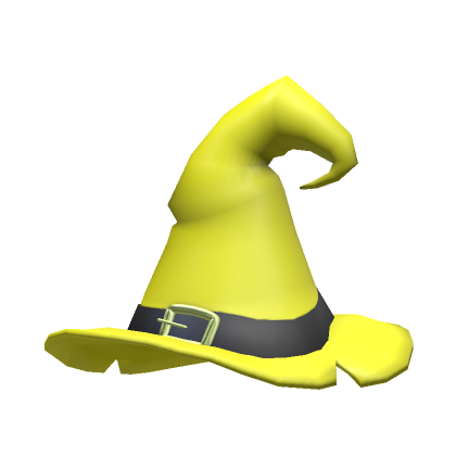 yellow witch hat | Roblox Item - Rolimon’s