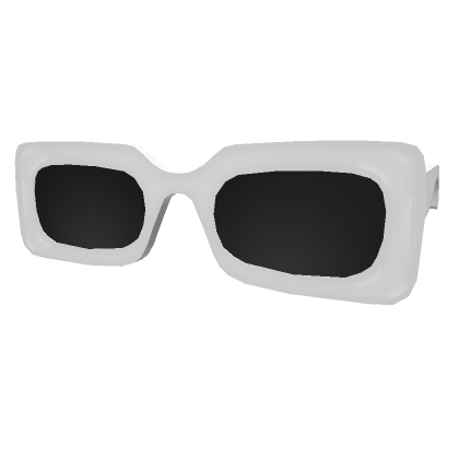 White vintage sunglasses 2025