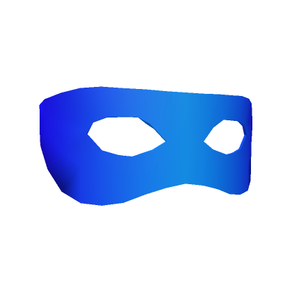 Roblox Item Superhero Mask - Blue