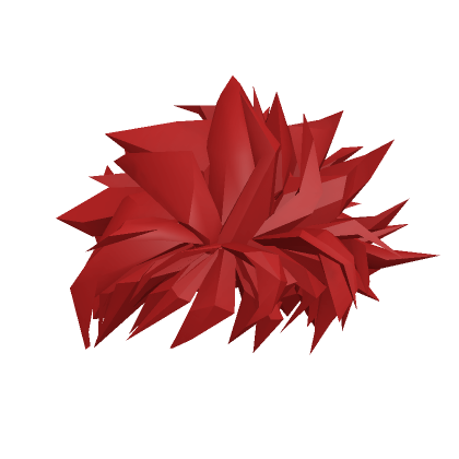 Roblox Item Spiky Red Anime Hair