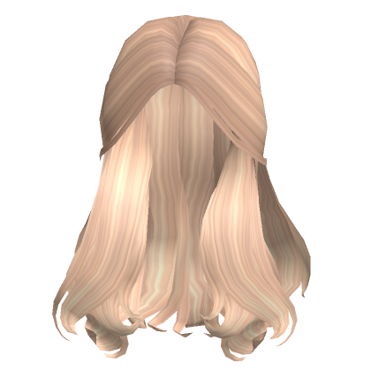 Wavy Blonde Hair - Roblox