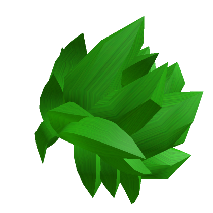 Stylish Green Spikey Hair - Roblox