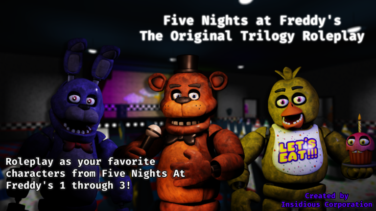 Five Nights at Freddy's animatronic simulator - Roblox