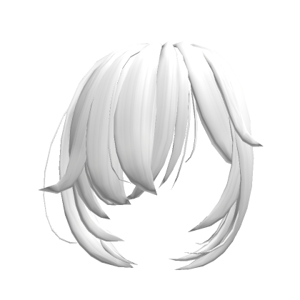 Anime Hair Bangs (White)'s Code & Price - RblxTrade