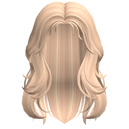 Long Straight Flowy Hair(Blonde)'s Code & Price - RblxTrade