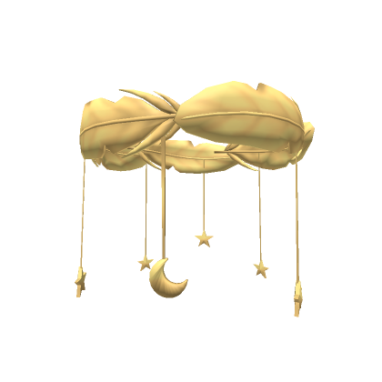 Roblox Item Gold Halo of Feathers & Starlight