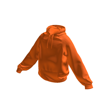 Orange hoodie template new arrivals