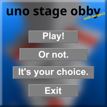 Loco Stage Obby!