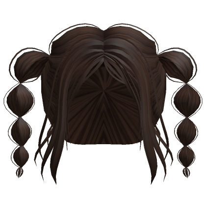 Cute Bow Hair Brown  Roblox Item - Rolimon's