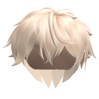 Messy Blonde Boy Hair  Roblox Item - Rolimon's