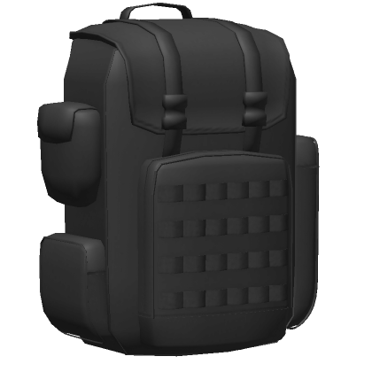 tactical backpack black | Roblox Item - Rolimon's