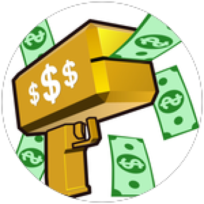 GOLD SUPREME MONEY GUN - Roblox