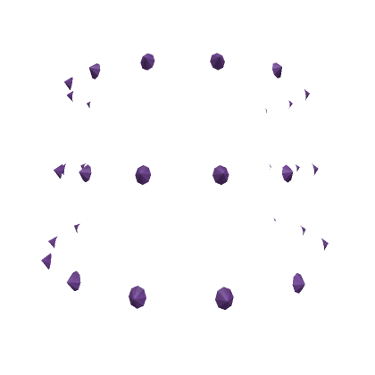 Roblox Item Purple CLASSIC Bucket Spikes