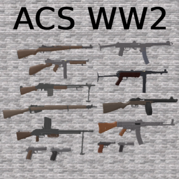 Essai de pistolet ACS de la 2e guerre mondiale