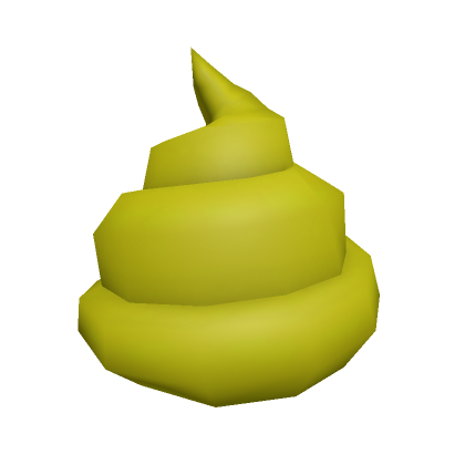 Roblox Item Yellow Poop Hat