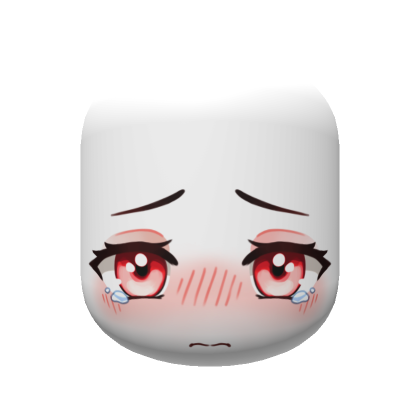 Pouting Anime Face [White]'s Code & Price - RblxTrade