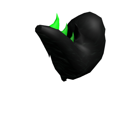 Roblox Item Fluffy Spike Tail - Toxic