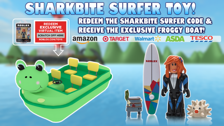 Roblox sharkbite surfer deals toy