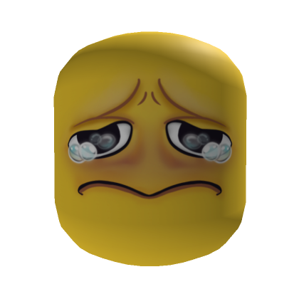 Animated Crying Face - Roblox