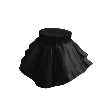 Ballerina Puffy Skirt- Black | Roblox Item - Rolimon's