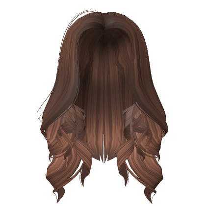 Casual Long Curls in Brown | Roblox Item - Rolimon's