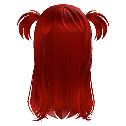 Cute Hair Red Pigtails | Roblox Item - Rolimon's