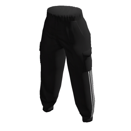 adidas Black Cargo Pants | Roblox Item - Rolimon's