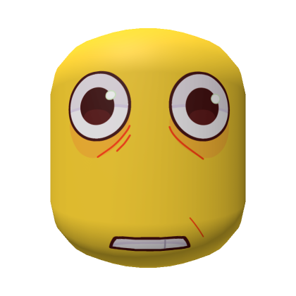 Horrifed Silly Shocked Face [Yellow] | Roblox Item - Rolimon's