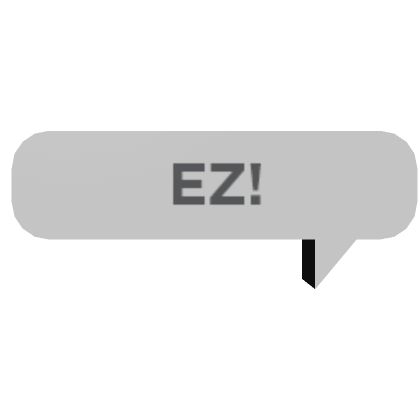 Easy Chat Bubble EZ | Roblox Item - Rolimon's