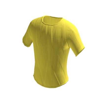 Roblox Builder Boys T-Shirt Yellow